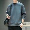 The warm German fleece hoodie for men is loose, fashionable and versatile. It features a round-neck base layer and a fleece hoodie for men, a new autumn and winter style Specification image